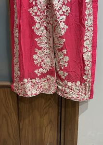 Full Embroidery Suit with Dupatta and Plazo