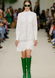 H&M White Eyelet Dress