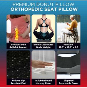 Donut Pillow (Coccyx Seat)