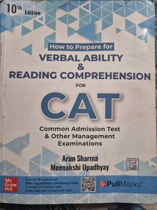 CAT Exam Prep Book