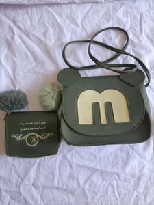 Cute Bear-Shaped Shoulder Bag