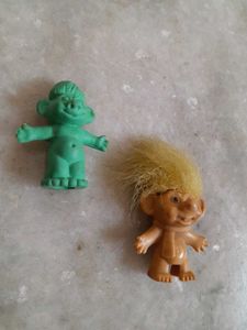 Vintage Troll Dolls (x2)