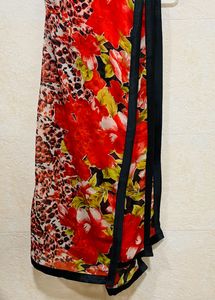 Designer Pakistani Kurta With Chiffon Dupatta