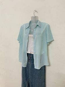 Marks &amp; Spencer Popover Blouse Shirt