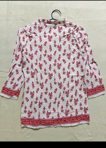 Pink Floral Top