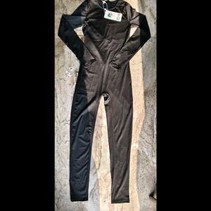 Black Fitted Jumpsuit from newme