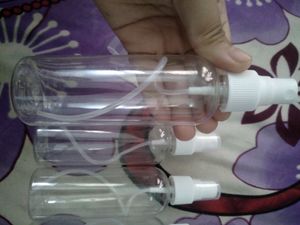 Spray Transparent Bottels