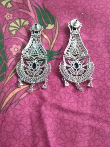 Elegant Silver Drop Earrings