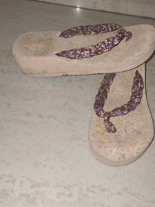 Light Weight Wedges Heel Daily Ware Slipper