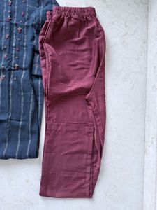 Sequins Work Kurta Set