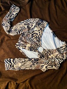 Shein Tiger Print Top😍