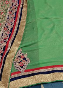Beautiful Heavy Saree With Blouse 🥰