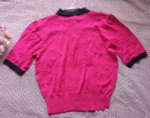 Combo sweater And Pink Knit Top