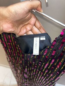 Sequins Mid Length Dress