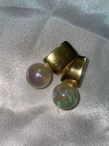 Statement Pearl Drop Earrings