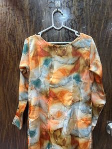 34 Bust Satin Kurta For Women