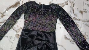 Black Bodycon Gown