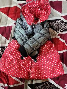 Cute Girls&#39; Puffer Jacket