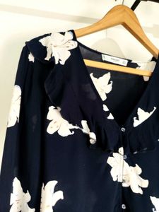 Mango Printed Blouse