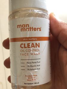 Man Matters Clean Oil Control Face Wash