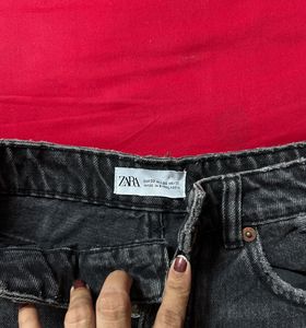 Distressed Denim Shorts