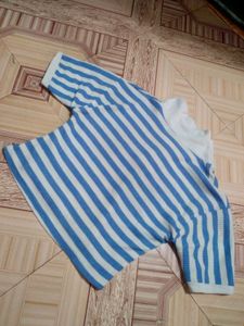 Striped Crop Top