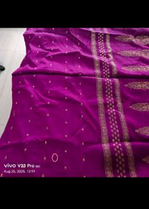 Sale Today- Silk Purple Saree