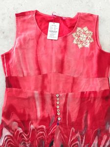 Front Slit Kurti+Pant