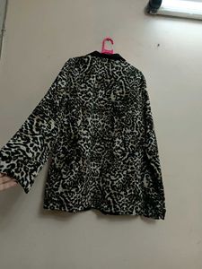 Animal Print Street Style Jacket