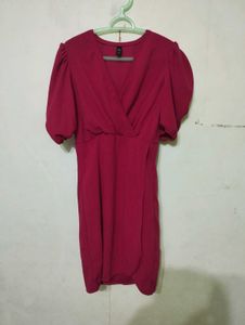 Chic Pink Mini Dress