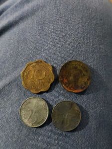 Vintage Indian Coins
