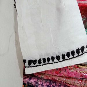 Pure Chikankari Lakhnowi Kurti
