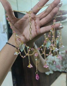 Fairy Garden Handmade Necklace