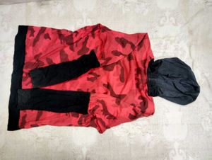 Red Camo Hoodie
