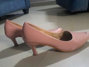 Pink Ballerina Heels