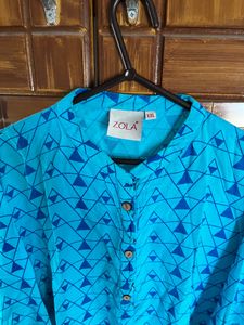 Blue Kurti Set