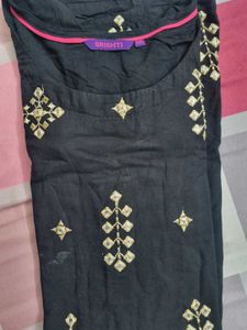 Kurti With 2 two different types of salwars