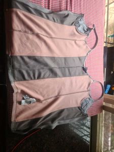 Colorblock Corset Dress