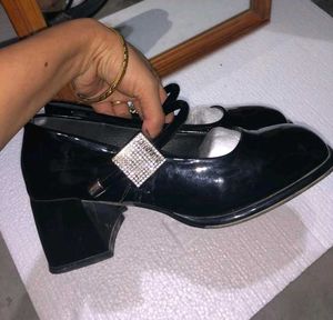 Mary Jane Platform Heels(size-36)