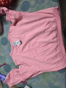 Teamspirit Pink Sweatshirt in XXL size loose fit