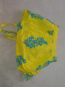 Yellow Floral Top