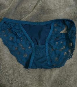 Teal Lace Briefs