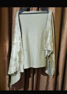 Golden Brown Winter Stole