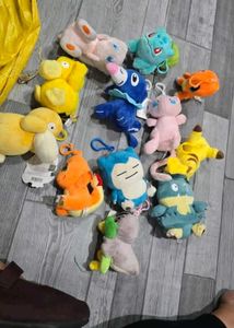 Pokemon Plush Keychains