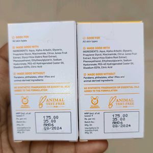 2% ALPHA ARBUTIN &amp; HYALURONIC ACID FACE SERUM