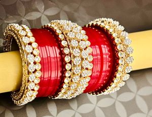 Red Bridal Chuda