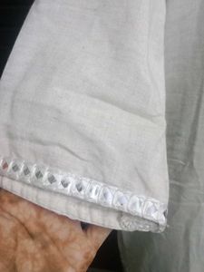 Beautiful Offwhite Kurta