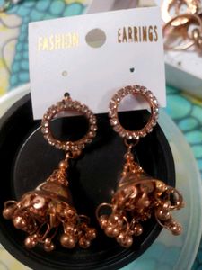 Rose Gold Jhumki
