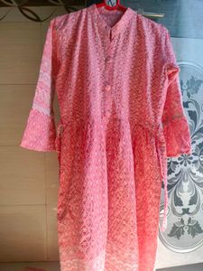 Embroidered Chikankari Co-ord Set