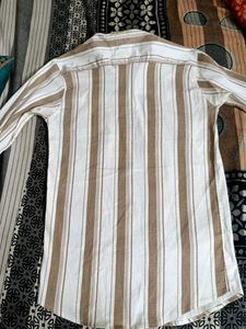 Striped Button-Down Shirt